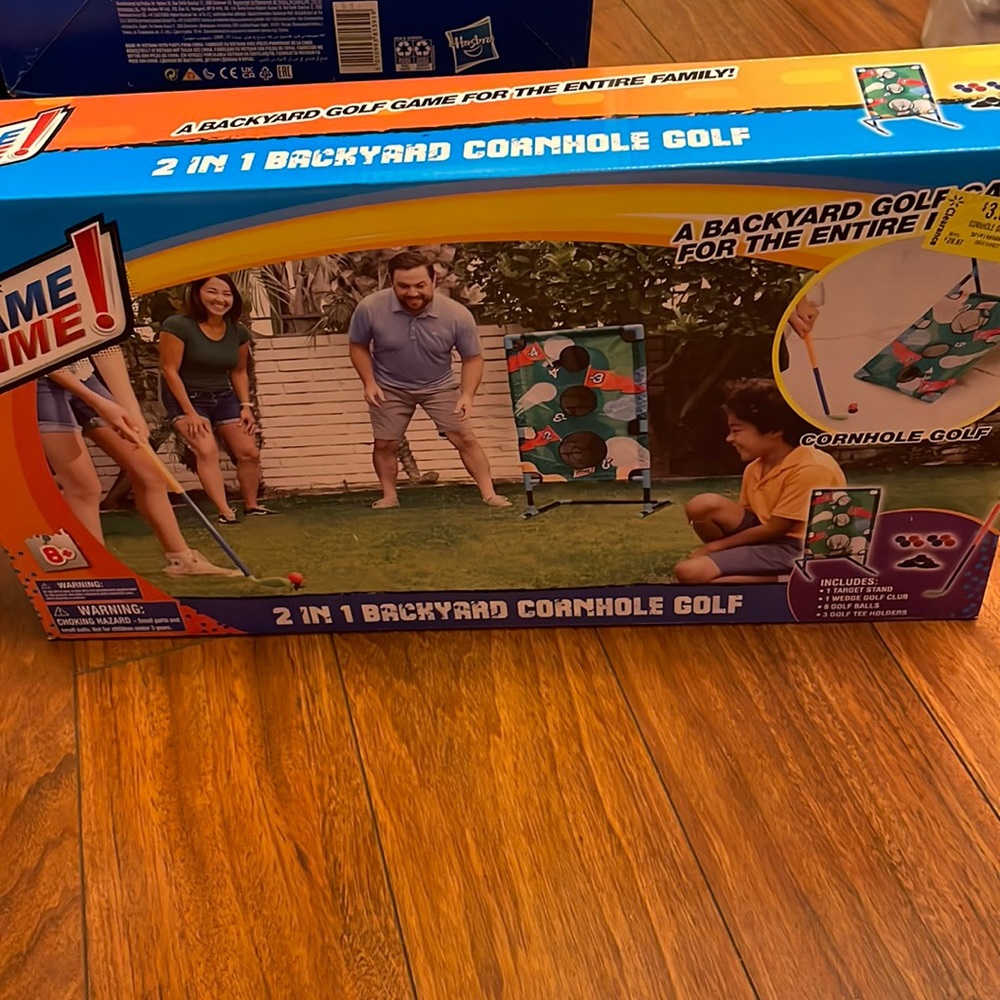 Wham-O 2 in1 Backyard Cornhole and
Golf Set, Novelty Toy, Children Ages 8+